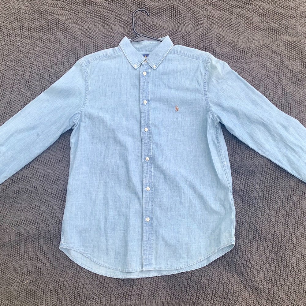 Vintage Ralph Lauren denim button-down